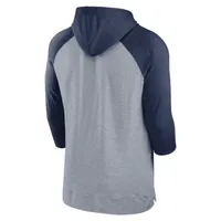 Nike Baseball (MLB Houston Astros) Men's 3/4-Sleeve Pullover Hoodie. Nike.com