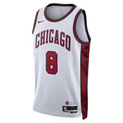Demar Derozan Chicago Bulls City Edition Nike Dri-FIT NBA Swingman Jersey. Nike.com