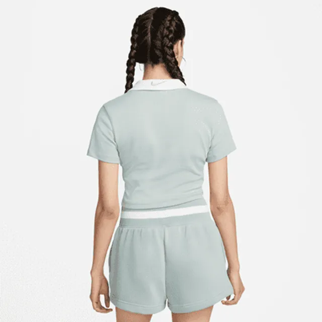 Nike Sportswear Essential Women's Short-Sleeve Polo Top.