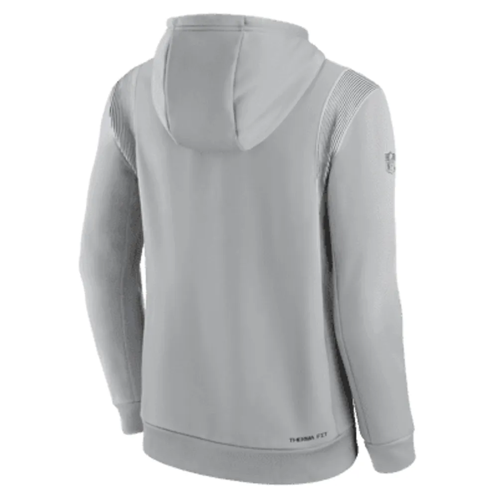 Nike Therma Athletic Stack (NFL New England Patriots) Men's Pullover Hoodie. Nike.com