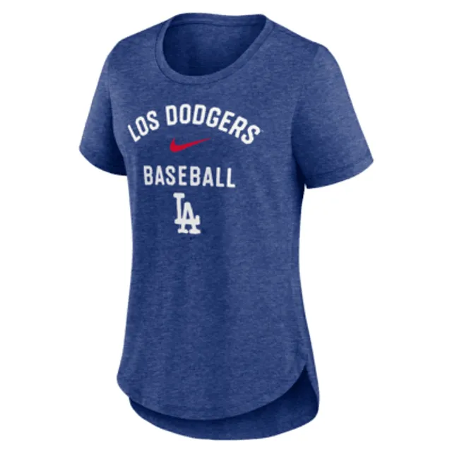 Men's Nike White Los Angeles Dodgers Team City Connect Wordmark T-Shirt Size: Medium