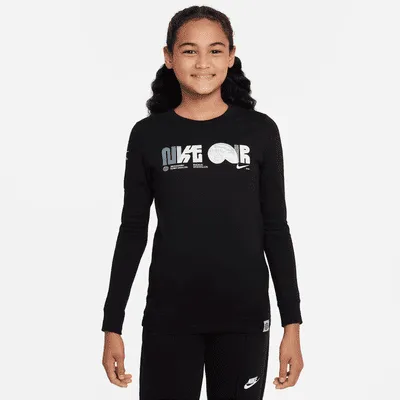 Nike Sportswear Big Kids' Long-Sleeve T-Shirt. Nike.com