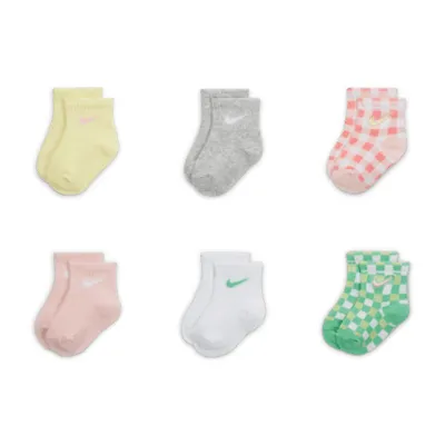 Nike Infant Crew Socks (6 Pairs) Baby Socks. Nike.com