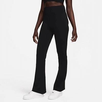 Nike Sportswear Chill Knit Women's Tight High-Waisted Sweater Flared Pants. Nike.com