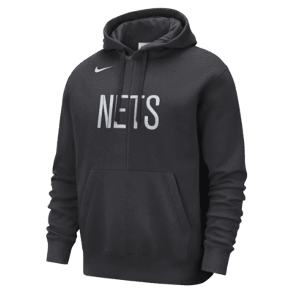 Brooklyn Nets Courtside Men's Nike NBA Fleece Pullover Hoodie. Nike.com