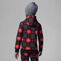 Brooklyn Fleece Plaid Pullover Hoodie Little Kids' Hoodie. Nike.com