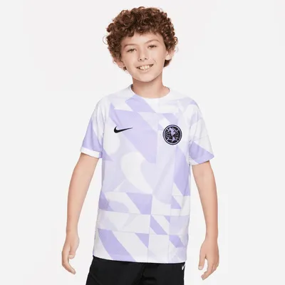 Club América Academy Pro Third Big Kids' Nike Dri-FIT Soccer Pre-Match Short-Sleeve Top. Nike.com