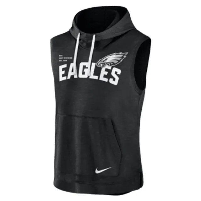Nike Women's Logo Club (NFL Philadelphia Eagles) Pullover Hoodie in Black, Size: Small | 00Z500A86-D9C