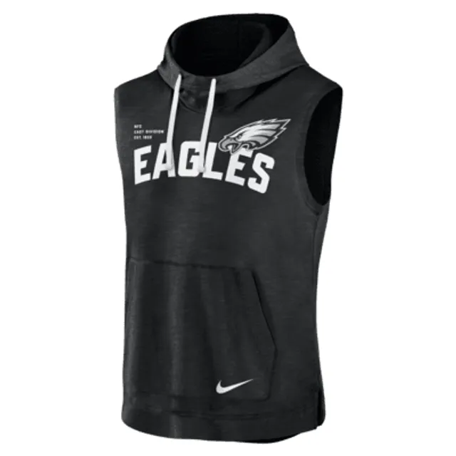 Philadelphia Eagles Nike Sideline Team Performance Pullover Hoodie - Black