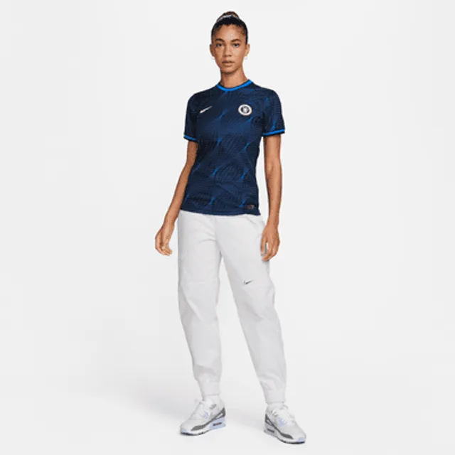 Chelsea FC 2022/23 Stadium Home Women's Nike Dri-FIT Soccer Jersey.