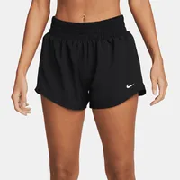 Nike One Women's Dri-FIT Mid-Rise 3" Brief-Lined Shorts. Nike.com