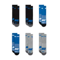 Nike Little Kids' Crew Socks (6-Pack). Nike.com