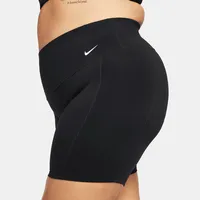 Nike One Leak Protection: Period Women's Mid-Rise 7" Biker Shorts (Plus Size). Nike.com