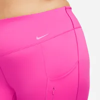 Nike Go Women's Firm-Support High-Waisted 7/8 Leggings with Pockets (Plus Size). Nike.com