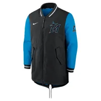 Nike Dugout (MLB Milwaukee Brewers) Men's Full-Zip Jacket.