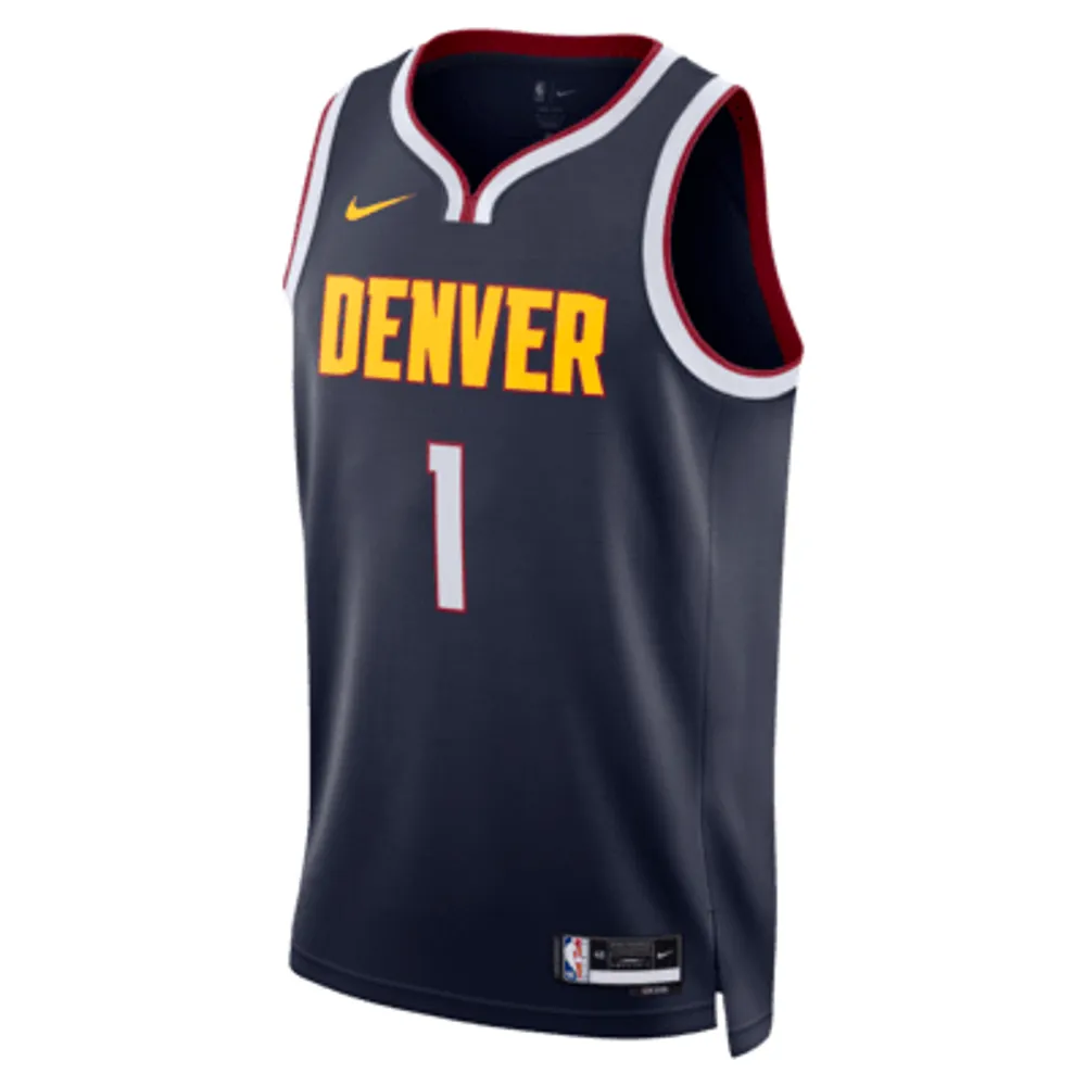 Denver Nuggets Icon Edition 2022/23 Nike Dri-FIT NBA Swingman Jersey. Nike.com