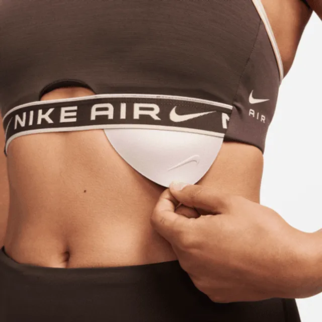 Nike Air Indy High-Neck Women's Light-Support Padded Mesh Sports Bra. UK