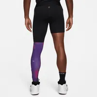 NOCTA Men's Single-Leg Printed Basketball Tights (Left). Nike.com