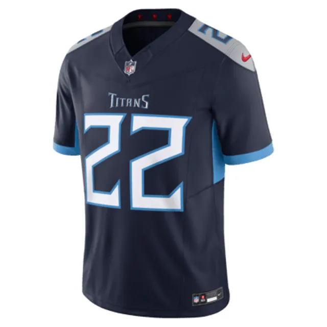 Jeffery Simmons Tennessee Titans Nike Men's Dri-Fit NFL Limited Football Jersey in Blue, Size: Small | 31NM00SX8FF-XZ0