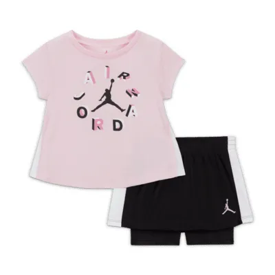 Jordan Baby (12-24M) T-Shirt and Skirt Set. Nike.com