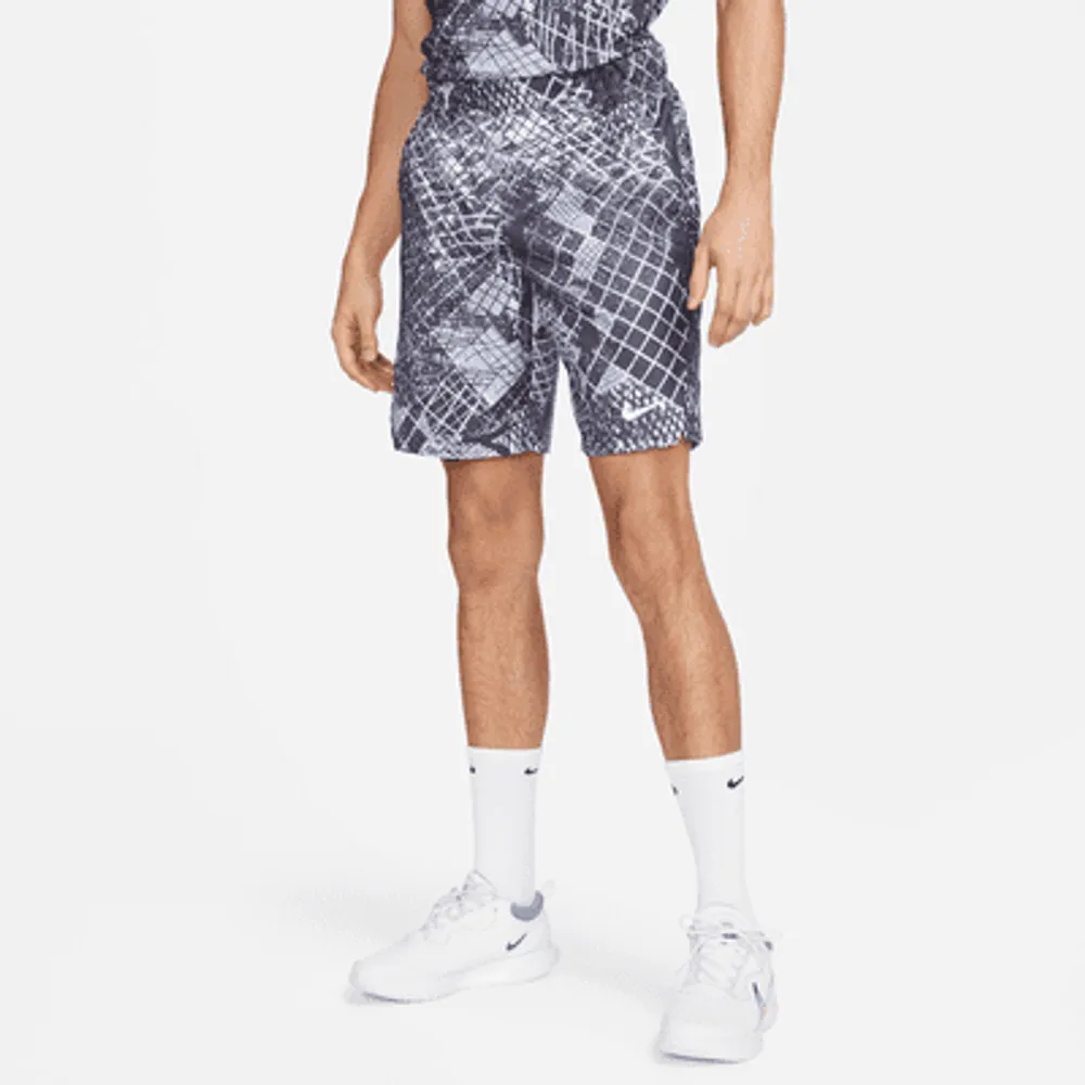 NikeCourt Dri-FIT Victory Men's 9" Printed Tennis Shorts. Nike.com