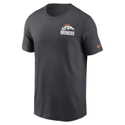 Men's Nike Orange Denver Broncos Local Essential T-Shirt, Size