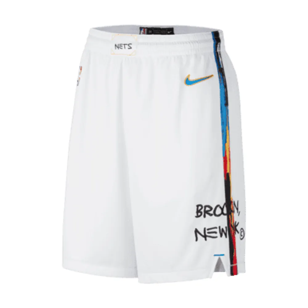 Brooklyn Nets City Edition Men's Nike Dri-FIT NBA Swingman Shorts. Nike.com