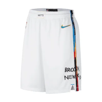 Brooklyn Nets City Edition Men's Nike Dri-FIT NBA Swingman Shorts. Nike.com