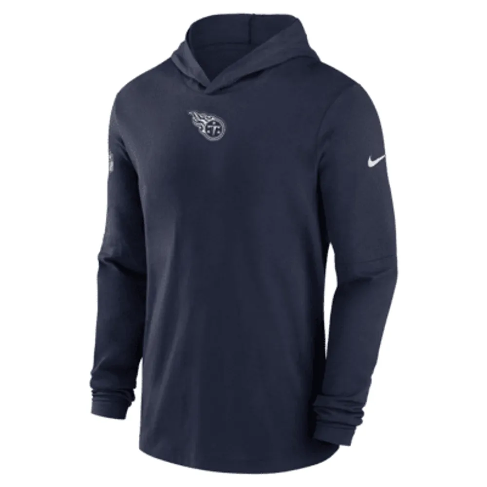 Nike Women's Sideline Club (NFL Tennessee Titans) Pullover Hoodie in Blue, Size: Small | 00MW41S8F-E7V