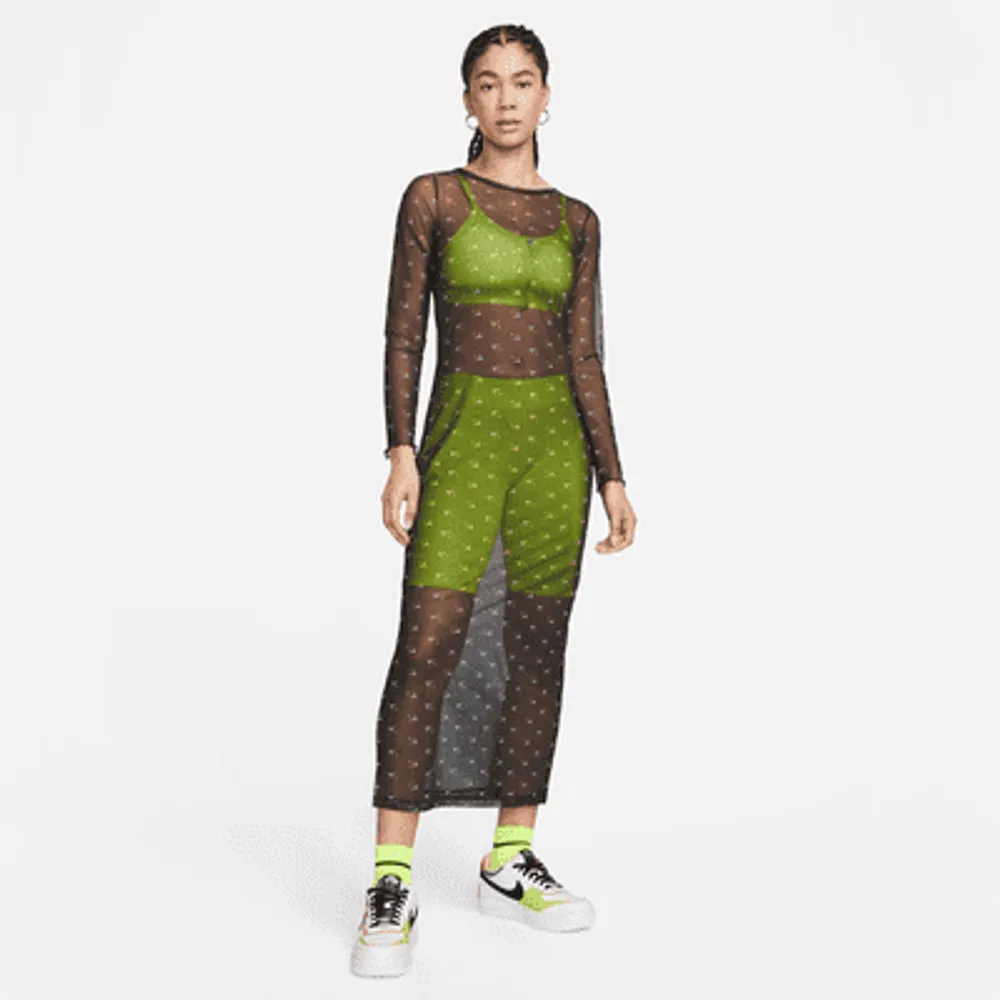nike long sleeve dress