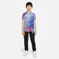 FC Barcelona Big Kids' Nike Dri-FIT Pre-Match Soccer Top. Nike.com