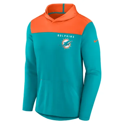 Nike Men's Club (NFL Miami Dolphins) Pullover Hoodie in Blue, Size: Small | 01AD03VV9P-FXB