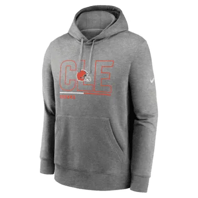 Nike City Code Club (NFL Cleveland Browns) Men’s Pullover Hoodie. Nike.com