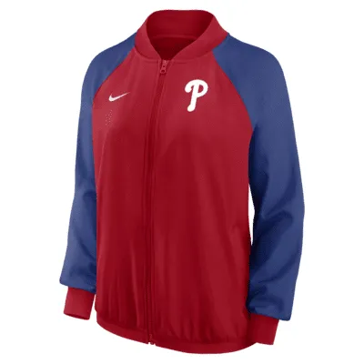 Nike Dri-FIT Team (MLB Washington Nationals) Women's Full-Zip Jacket.  Nike.com