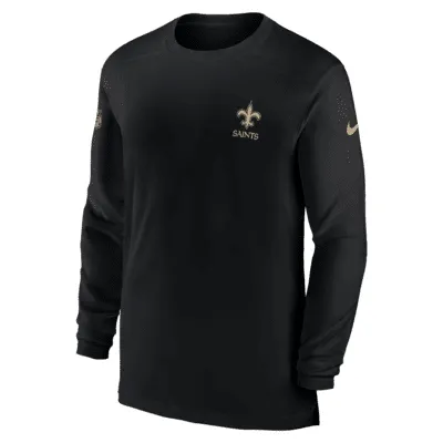 Nike Dri-FIT Sideline Coach (NFL New Orleans Saints) Men's Long-Sleeve Top. Nike.com