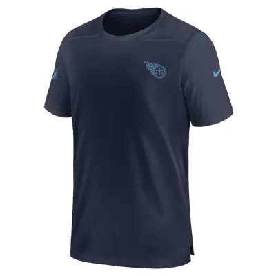 Nike Men's Dri-Fit Sideline Velocity (NFL Tennessee Titans) Long-Sleeve T-Shirt in Blue, Size: 3XL | 00KX4AI8F-078