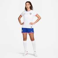 USMNT 2024 Stadium Home Women's Nike Dri-FIT Soccer Replica Shorts. Nike.com