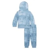 Jordan Essentials Printed Fleece Pullover Set Baby (3-6M) Set. Nike.com