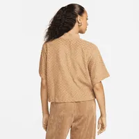 Nike Sportswear Everyday Modern Women's Allover Jacquard Boxy Top. Nike.com