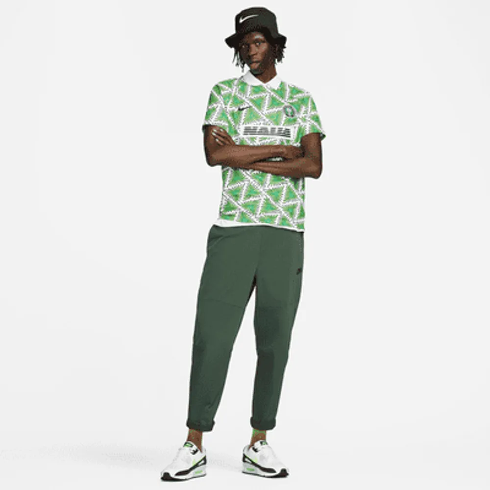 Nigeria Men's Nike Dri-FIT Pre-Match Soccer Top. Nike.com