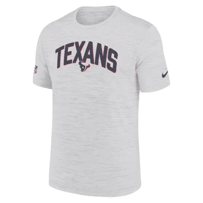 Houston Texans Nike Shirt Mens Medium Gray Short Sleeve NFL