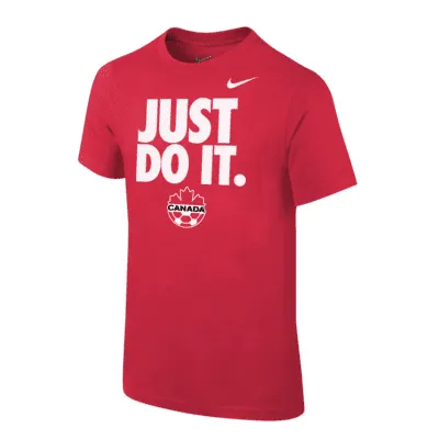 Canada Big Kids' Nike Core T-Shirt. Nike.com