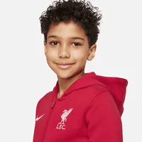 Liverpool FC Big Kids' Full-Zip Fleece Hoodie. Nike.com