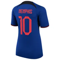 Netherlands National Team 2022/23 Stadium Away (Memphis Depay) Women's Nike Dri-FIT Soccer Jersey. Nike.com
