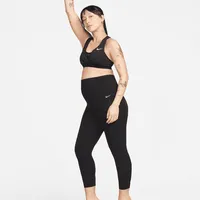 Nike Zenvy (M) Women's Gentle-Support High-Waisted 7/8 Leggings with Pockets (Maternity). Nike.com