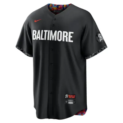 MLB Baltimore Orioles City Connect (Cedric Mullins) Men's Replica Baseball Jersey. Nike.com