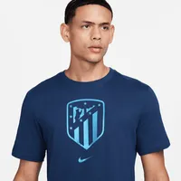 Atlético Madrid Crest Men's Soccer T-Shirt. Nike.com