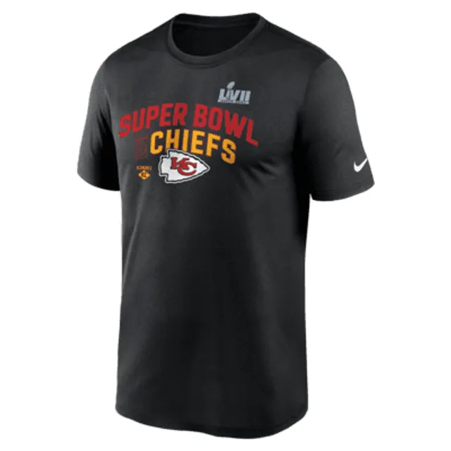 Nike Men's Dri-Fit Sideline Velocity (NFL Kansas City Chiefs) Long-Sleeve T-Shirt in Grey, Size: Medium | 00KX06G7G-078