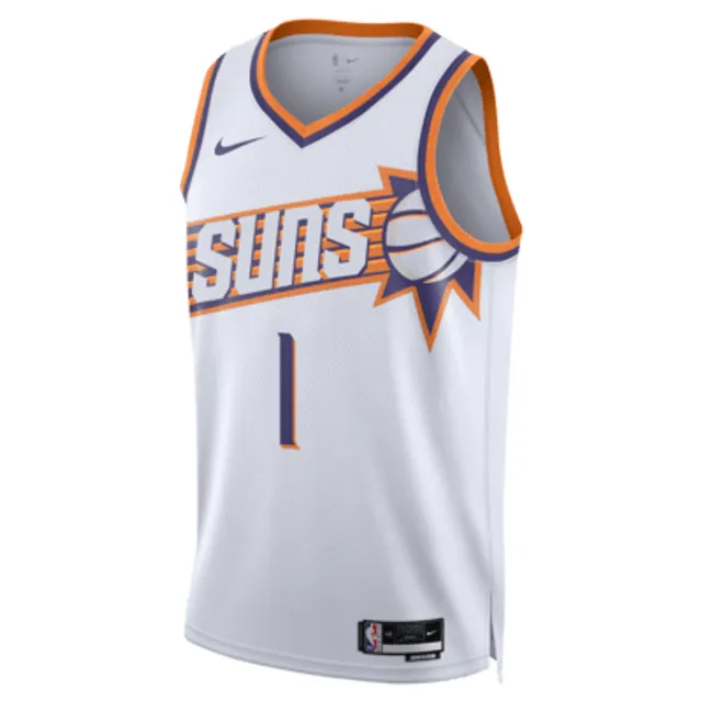 Phoenix Suns Statement Edition Men's Jordan Dri-FIT NBA Short-Sleeve Top.