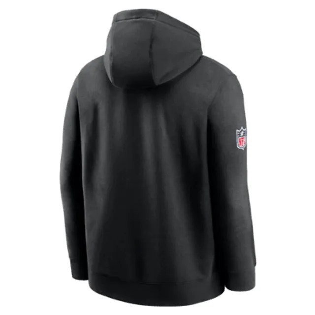 NFL Atlanta Falcons Boys' Long Sleeve Performance Hooded Sweatshirt - L